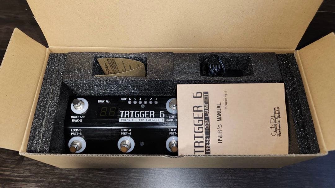 TRIGGER 6 エフェクターコントローラー/スイッチャー