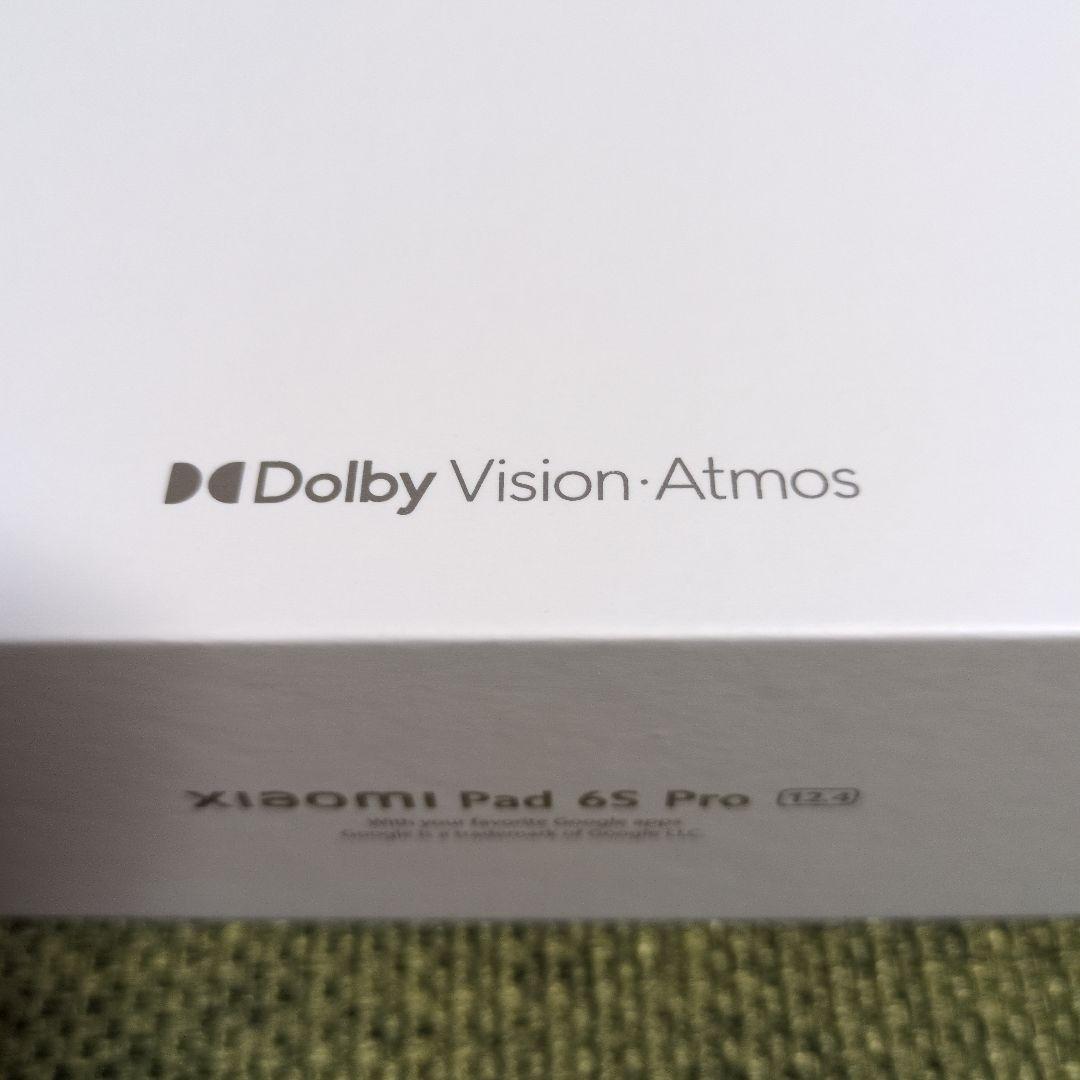 Xiaomi Pad 6s Pro 12.4インチ 256GB　国内版