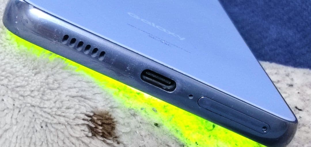 Galaxy A53 オーサムブルー 本体 クリアケース付き
