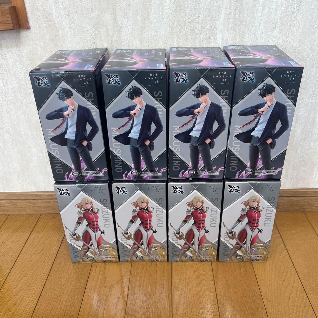 俺レベ XrossLinkフィギュア 水篠旬 向坂雫 8箱セット