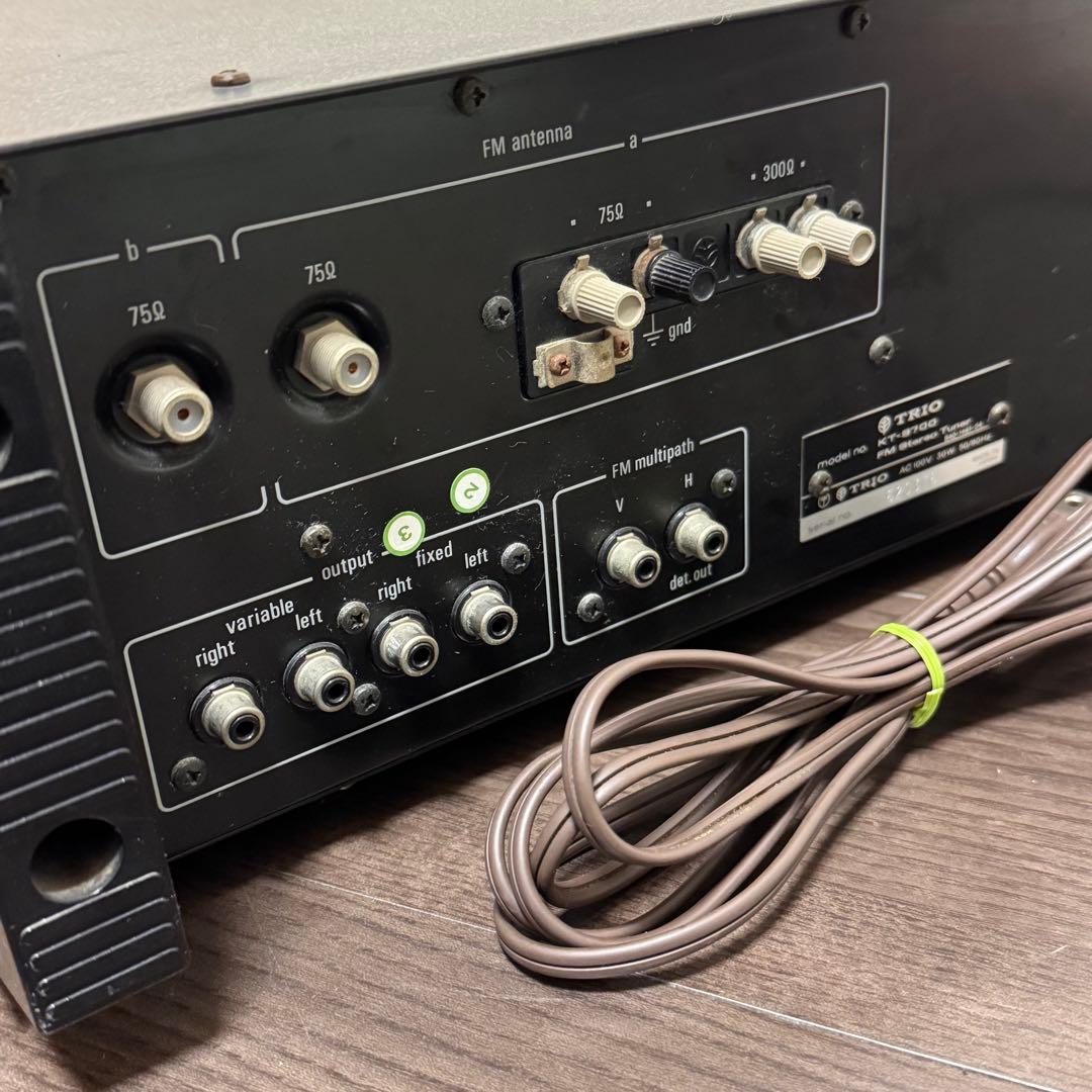 TRIO FMステレオチューナー KT-9700