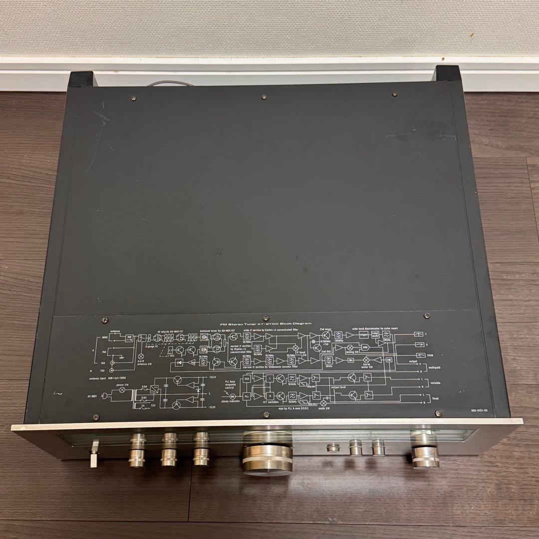 TRIO FMステレオチューナー KT-9700