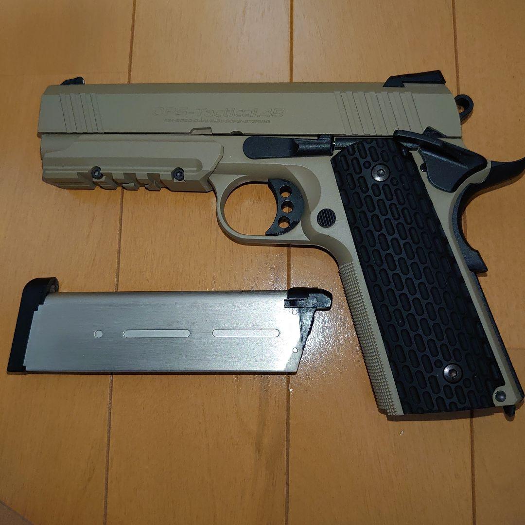 と*か様 東京マルイ　デザートウォーリア4.3 黒グリップ　中古ガスガン　ガバメ