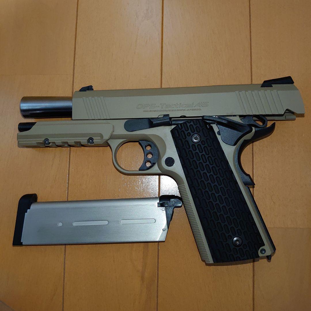 と*か様 東京マルイ　デザートウォーリア4.3 黒グリップ　中古ガスガン　ガバメ