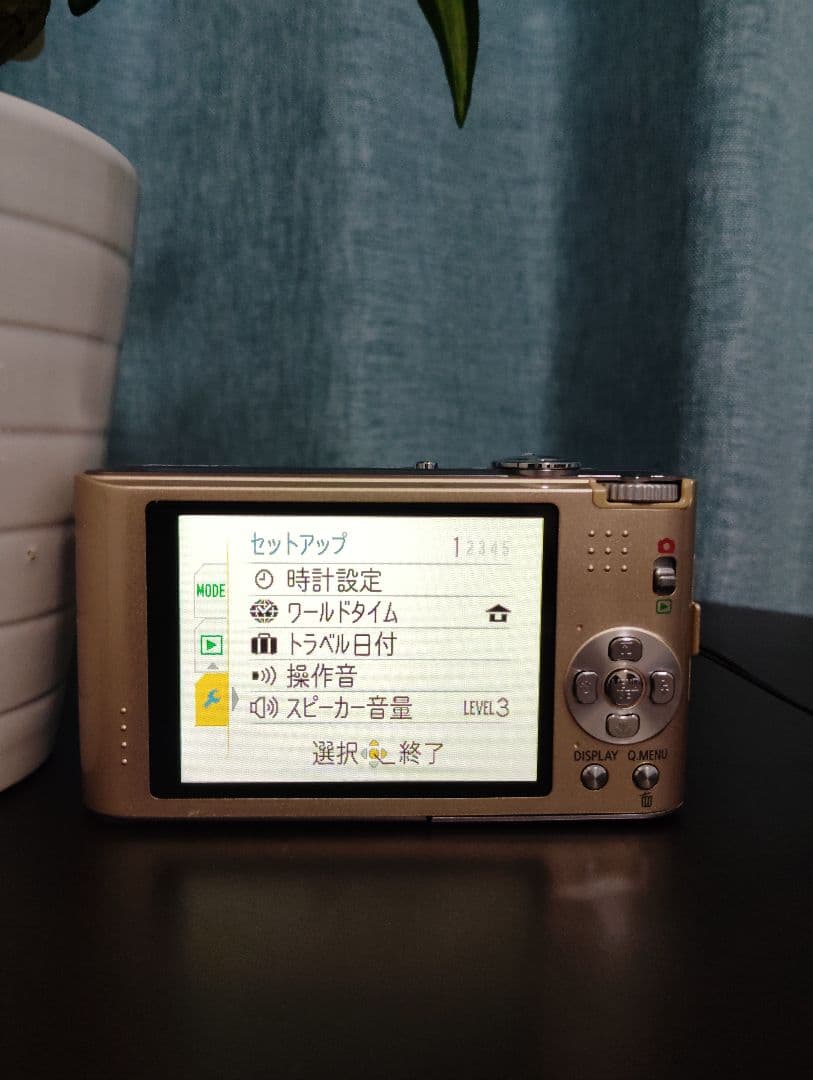 【美品動作確認済】　LUMIX　DMC-FX66 デジカメ　ルミックス　ゴールド