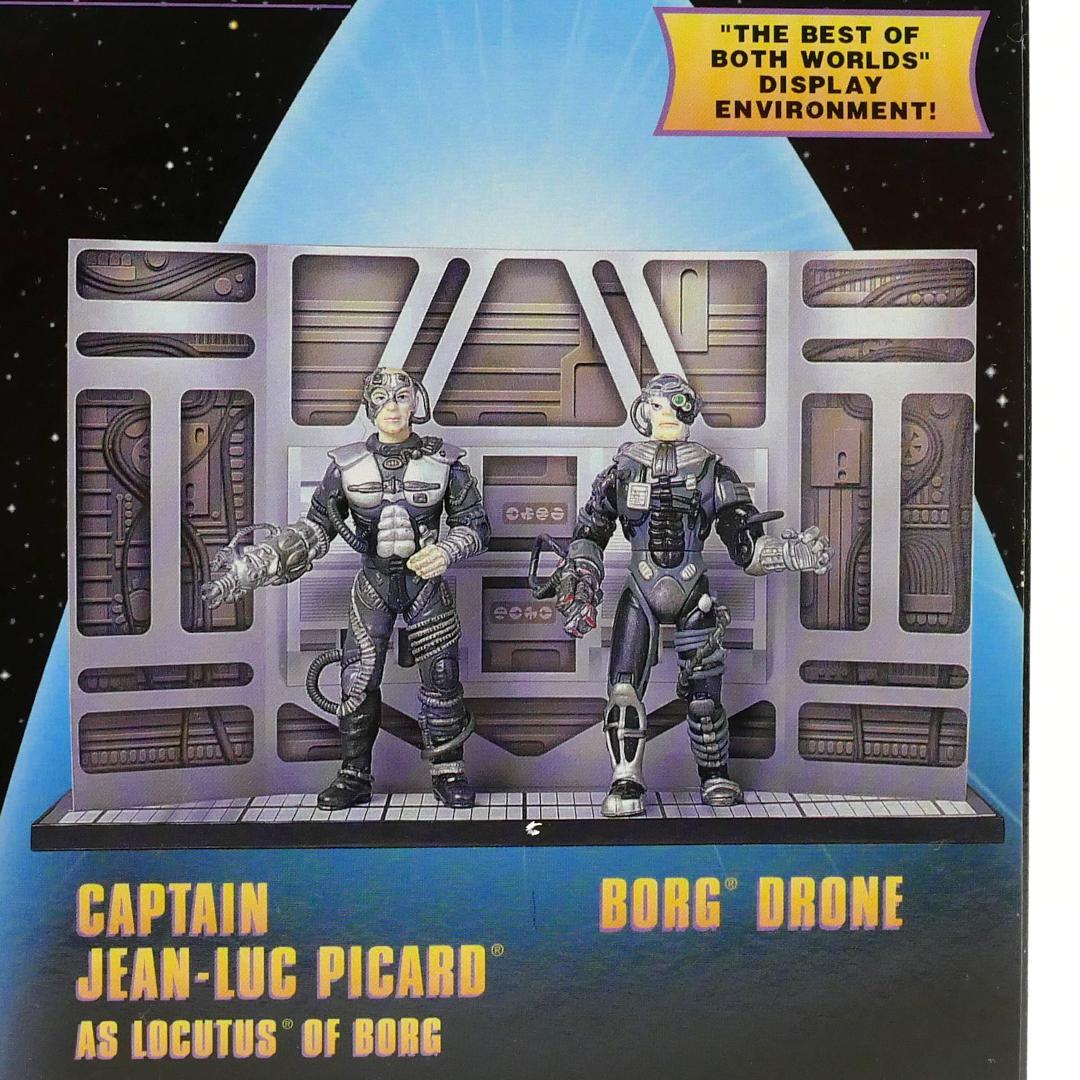 『スタートレック』アクションフィギュアセット　ロキュータス＆ボーグ