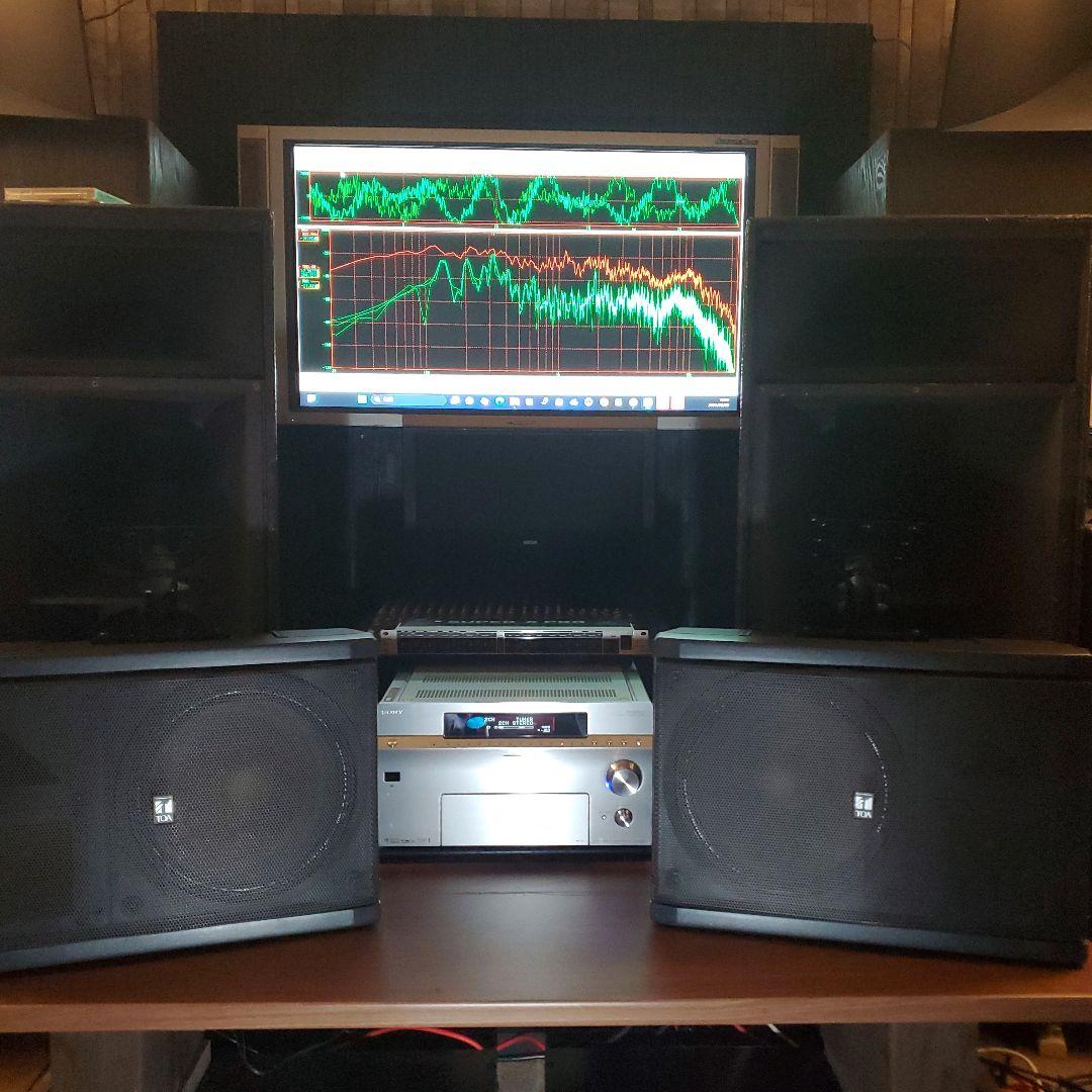 ②右側　希少　TOA F-605G　天井ブラケット付き