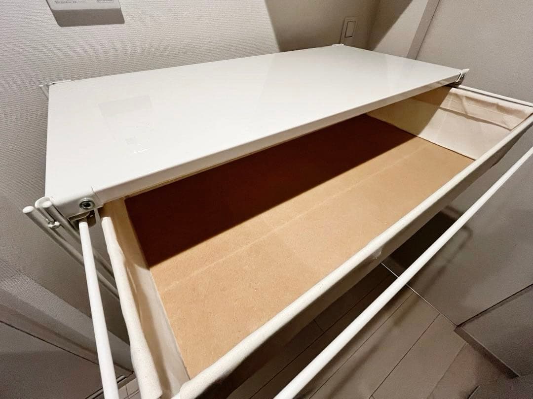 無印良品 スチールユニットシェルフ ワイド グレー ガラス引き戸 セット売り