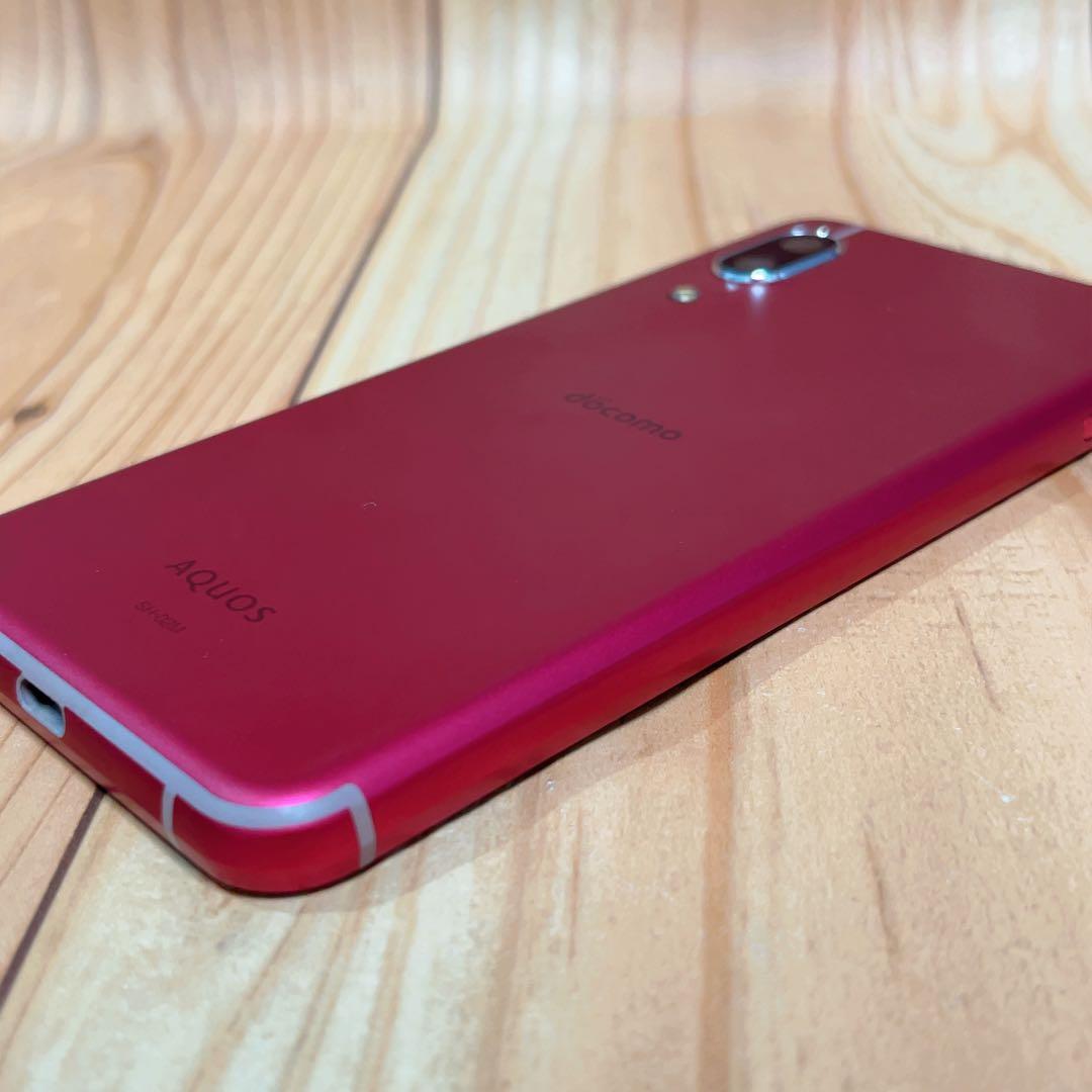 SIMフリー 本体 AQUOS sense 3 64GB 055 ディープピンク