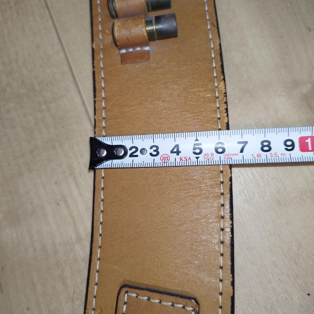 東京CMC ウエスタン ガンベルト ホルスター　飾り弾18個 本革 レザー