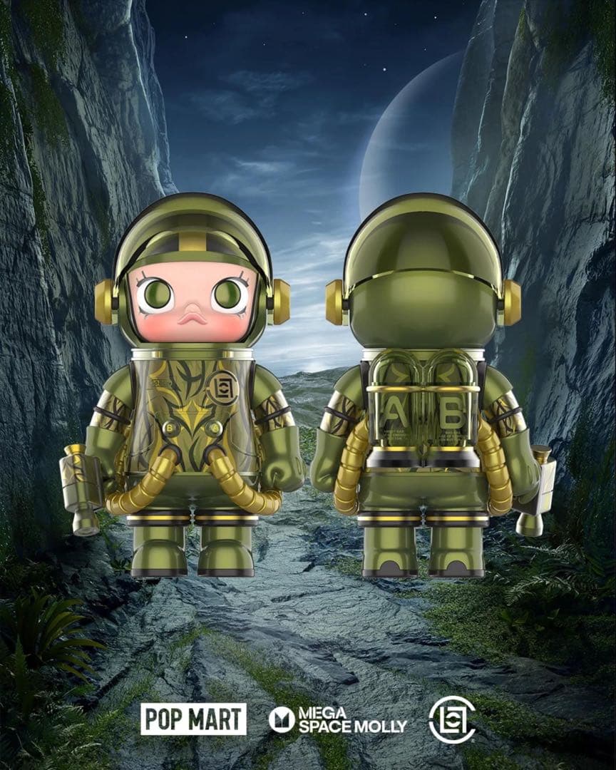 ミリタリー MEGA SPACE MOLLY100%CLOT-Olive Alienegra