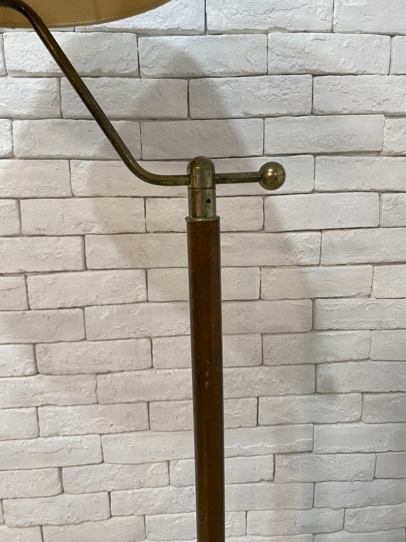 【引越し断捨離中】昭和レトロ　アンティーク　スタンド　ライト