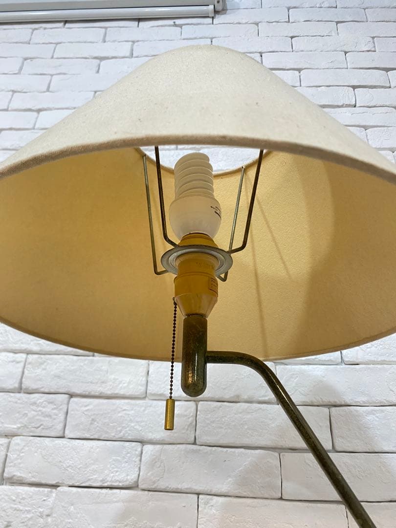 【引越し断捨離中】昭和レトロ　アンティーク　スタンド　ライト