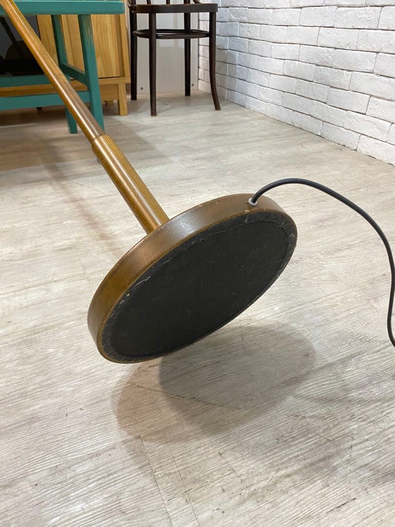 【引越し断捨離中】昭和レトロ　アンティーク　スタンド　ライト