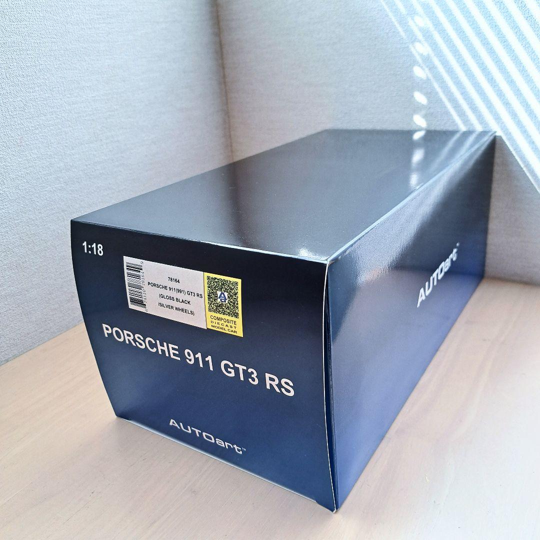 開封美品 AUTOart オートアート 1/18 ポルシェ 911 GT3 RS