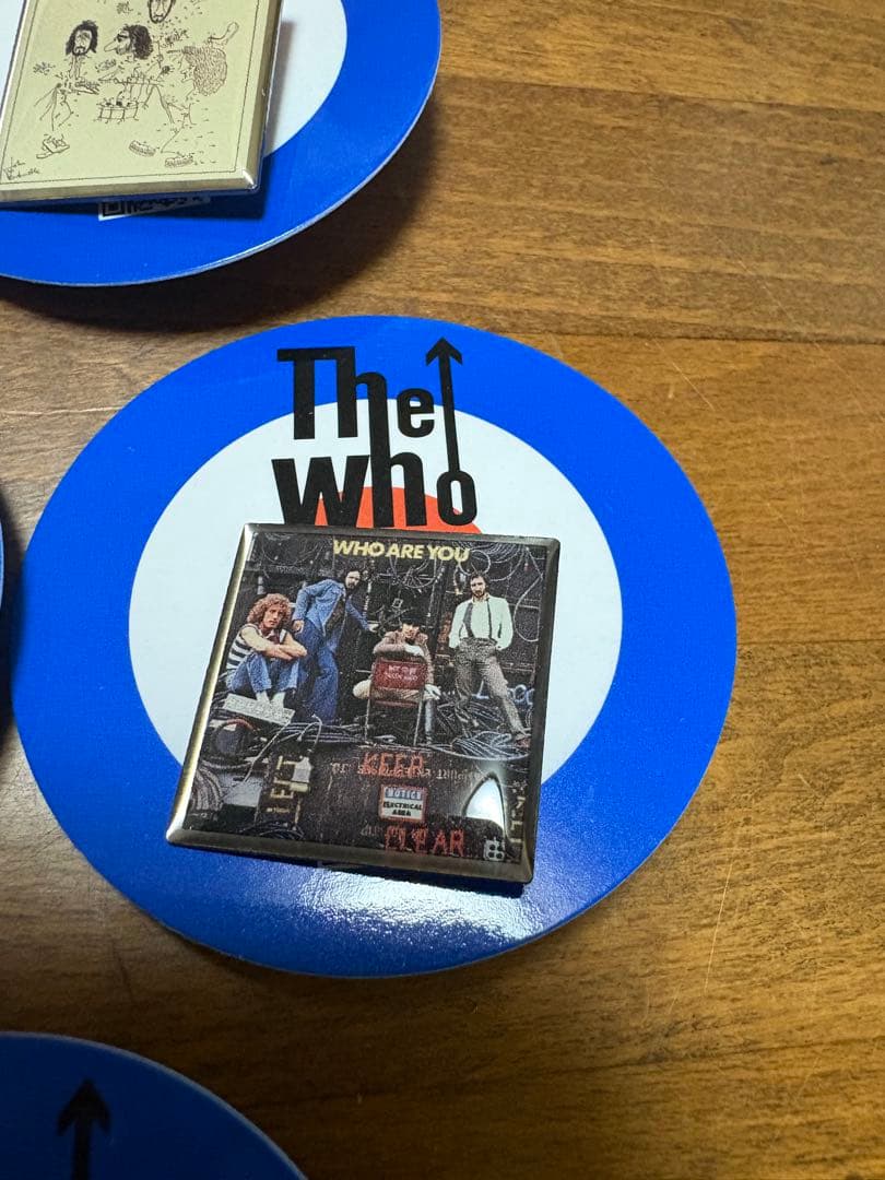 The Who ピンズセット 全10種　コンプ　ピンズ　ガチャ　新品同様