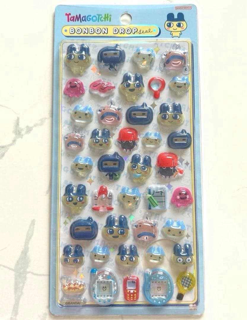 【国内正規品】ボンボンドロップシール　たまごっち　4種 コンプリート