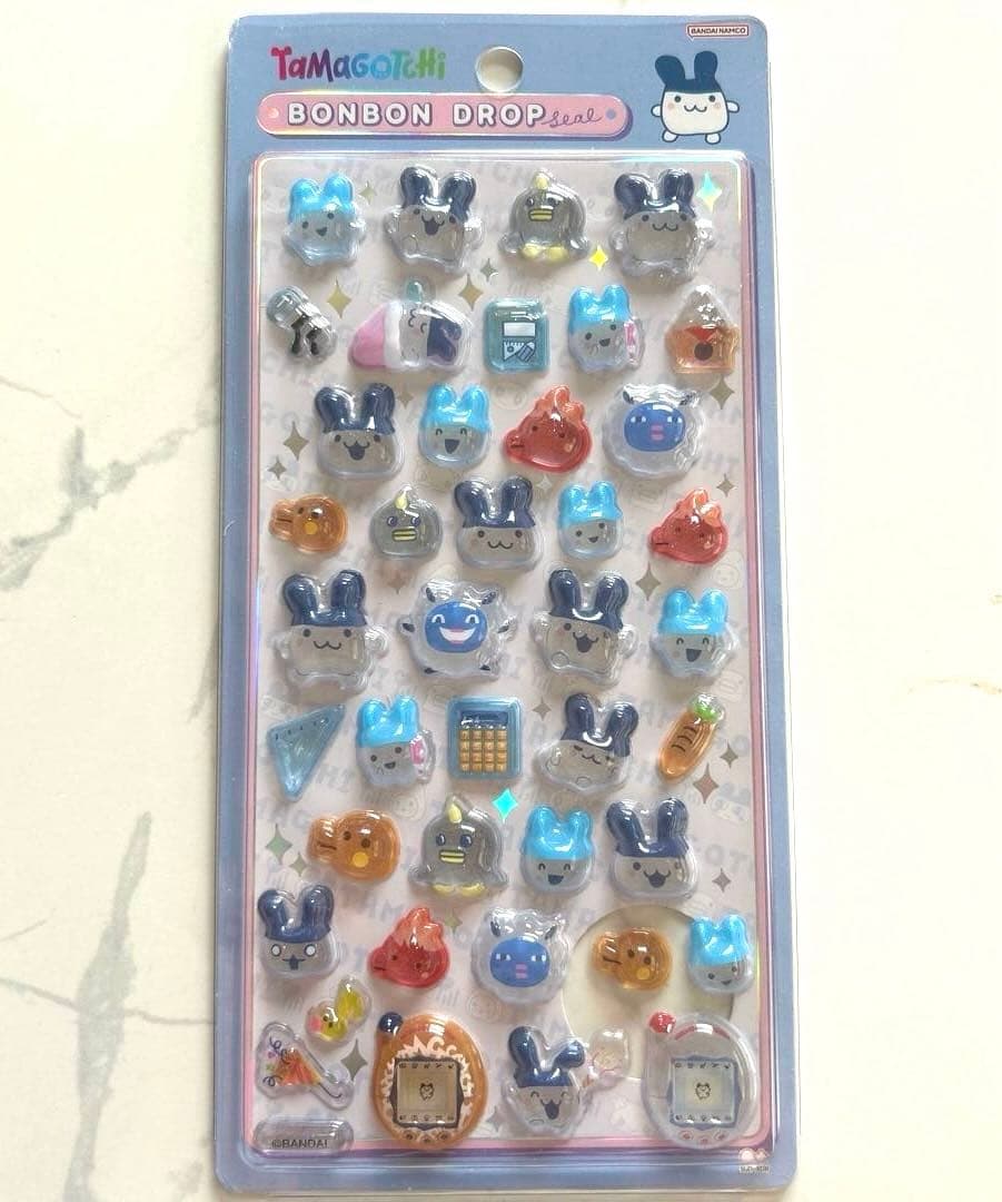 【国内正規品】ボンボンドロップシール　たまごっち　4種 コンプリート