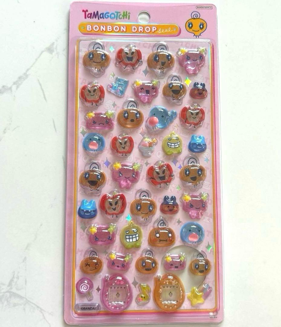 【国内正規品】ボンボンドロップシール　たまごっち　4種 コンプリート