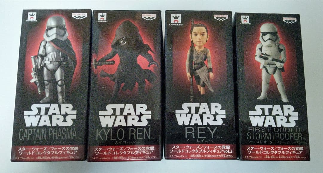 【未開封品】スター・ウォーズ ワールドコレクタブル フィギュア 10個セット