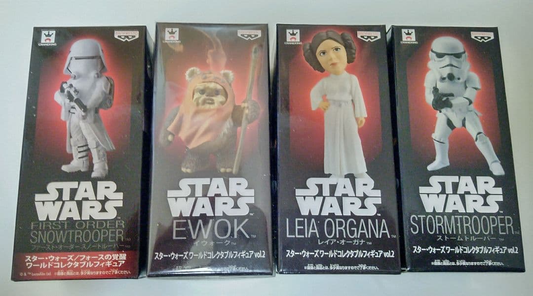 【未開封品】スター・ウォーズ ワールドコレクタブル フィギュア 10個セット