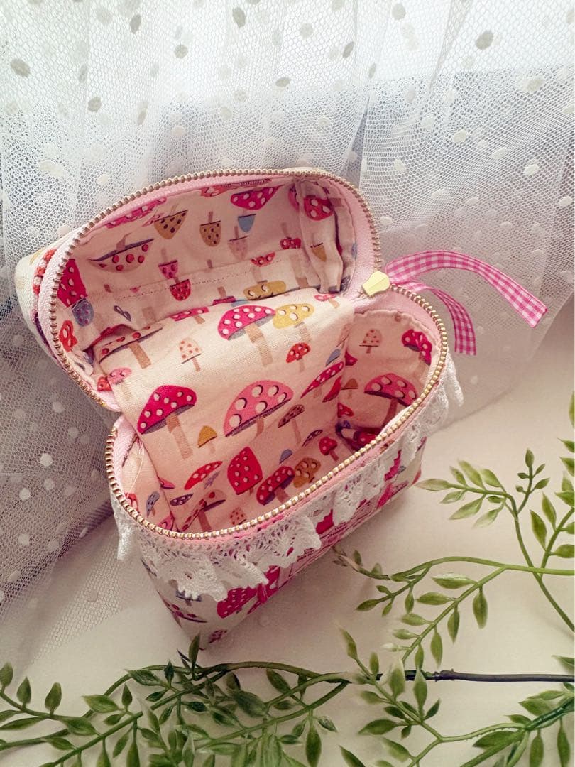 ハンドメイド♡キャスキッドソン♡可愛いがたくさん詰まっているバッグセット♡キノコ