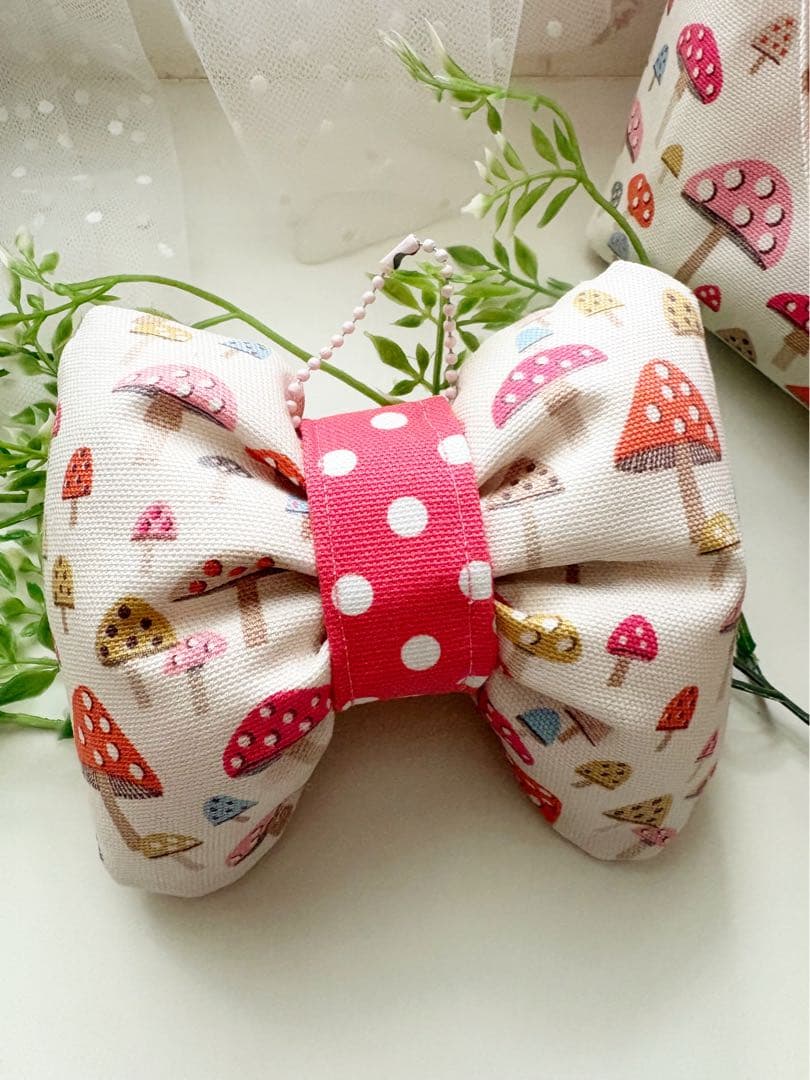 ハンドメイド♡キャスキッドソン♡可愛いがたくさん詰まっているバッグセット♡キノコ