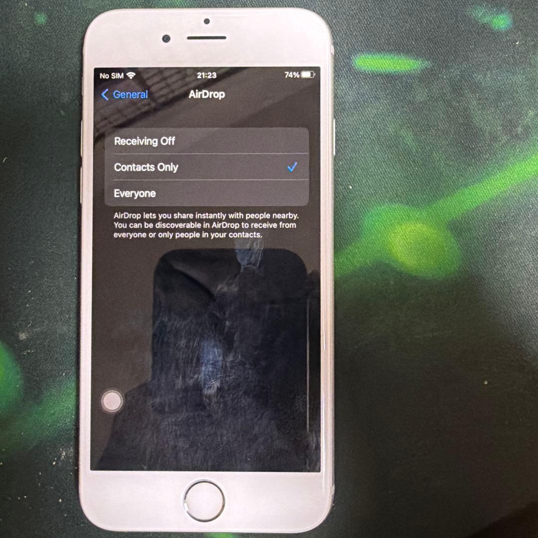 iPhone6s 64GBシルバー本体のみ 動作確認済み(Phone only)