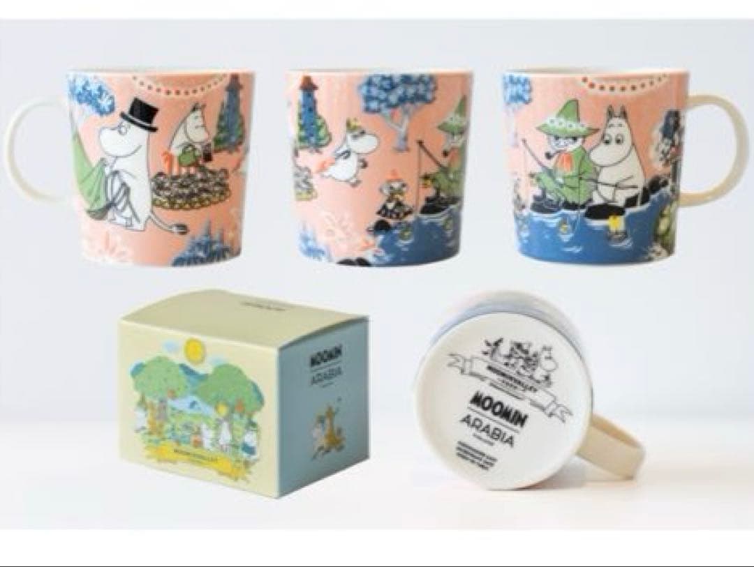 ムーミンバレーパーク限定　ARABIA ムーミンアラビア　マグカップ　1個