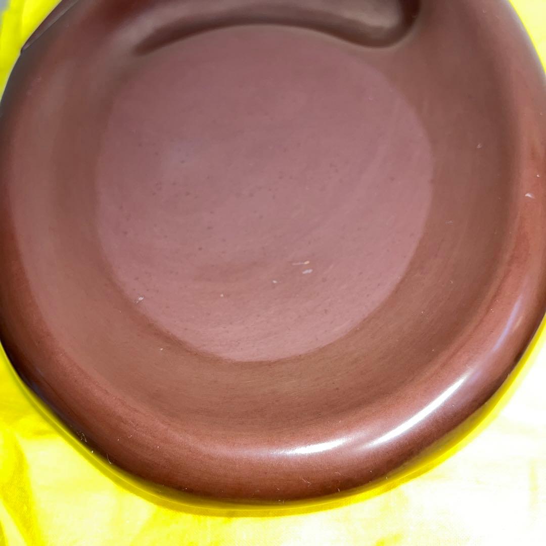 ⭕️紅渓石硯　特殊　千年鶴彫刻　羊堂作　23cm 2.4kg 崎川羊堂