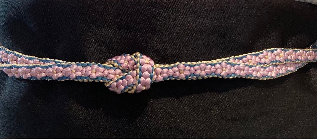 帯締め　桜・コスモス