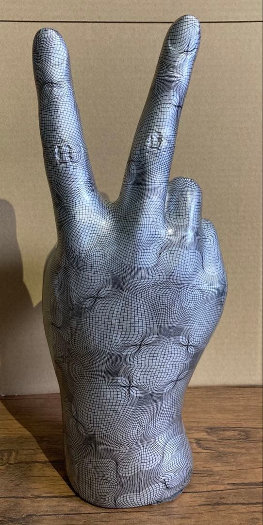 KARE デコ ハンド ヴィクトリー グレー ハンドオブジェ