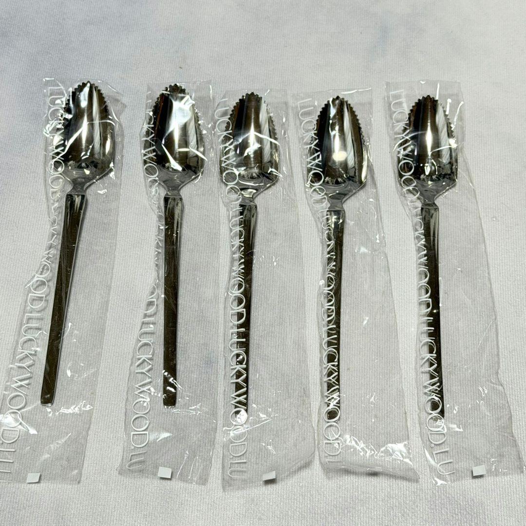 未使用 希少☆ラッキーウッド シンプル スカンジナビア カトラリー 41点セット