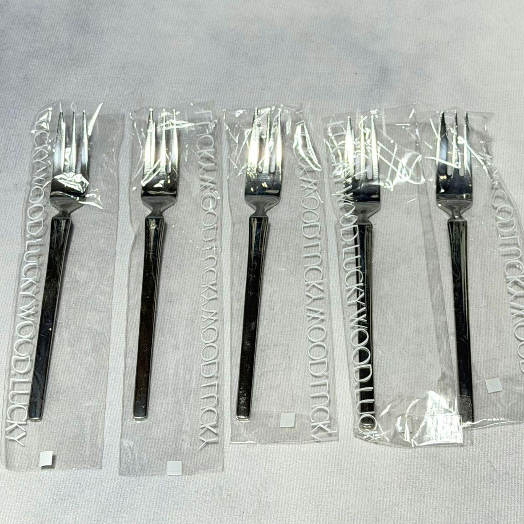 未使用 希少☆ラッキーウッド シンプル スカンジナビア カトラリー 41点セット