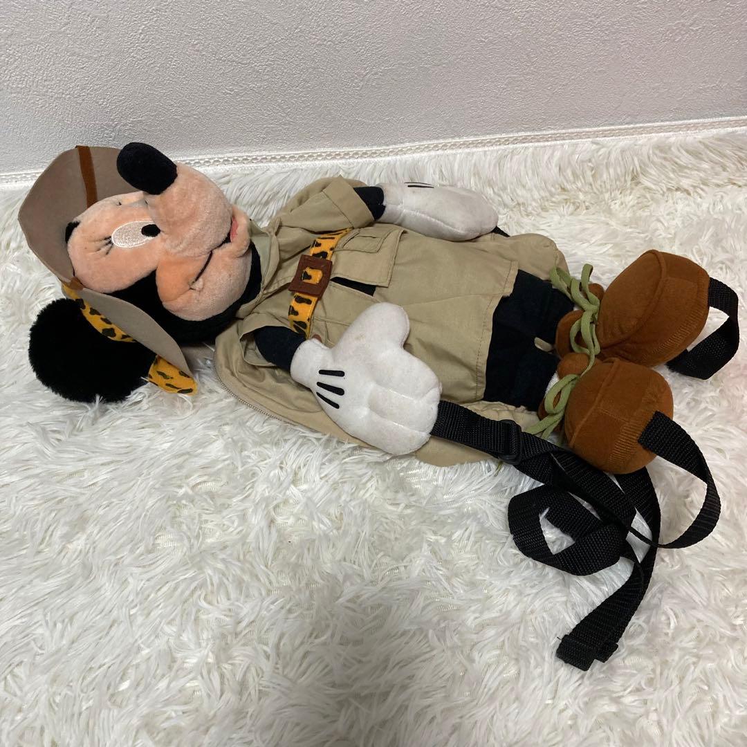 ミニーぬいぐるみリュック アニマルキングダム　希少