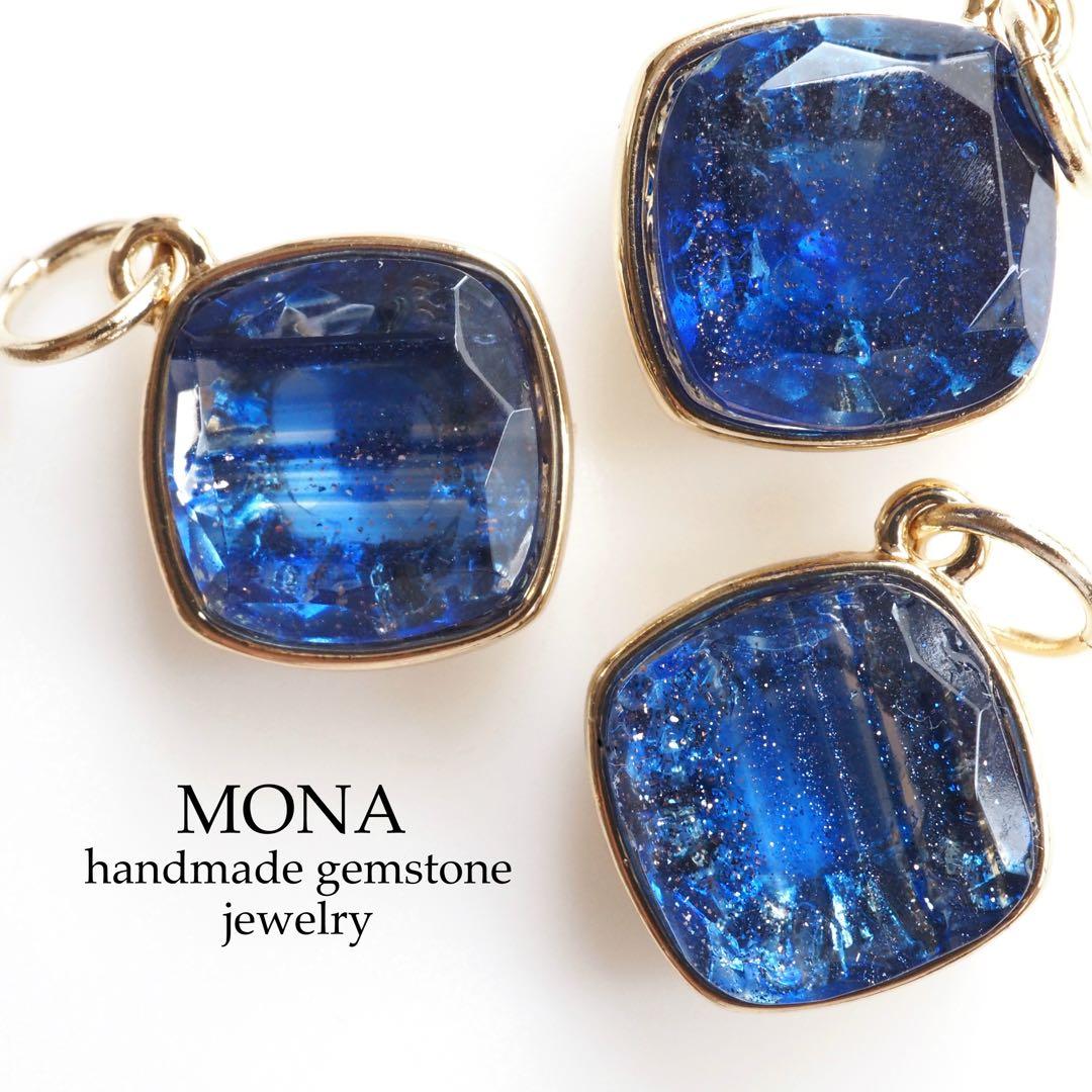 【Noel】《新作＊少ないです》希少色フェアリー翡翠のゴムブレスレット