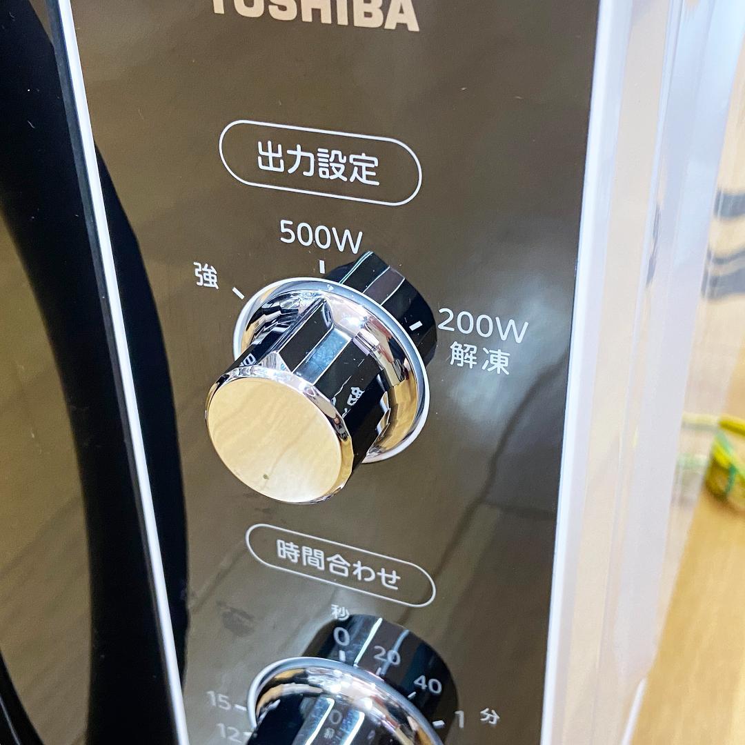 もこ 東芝 電子レンジ ER-SM17 (W) 2021年製