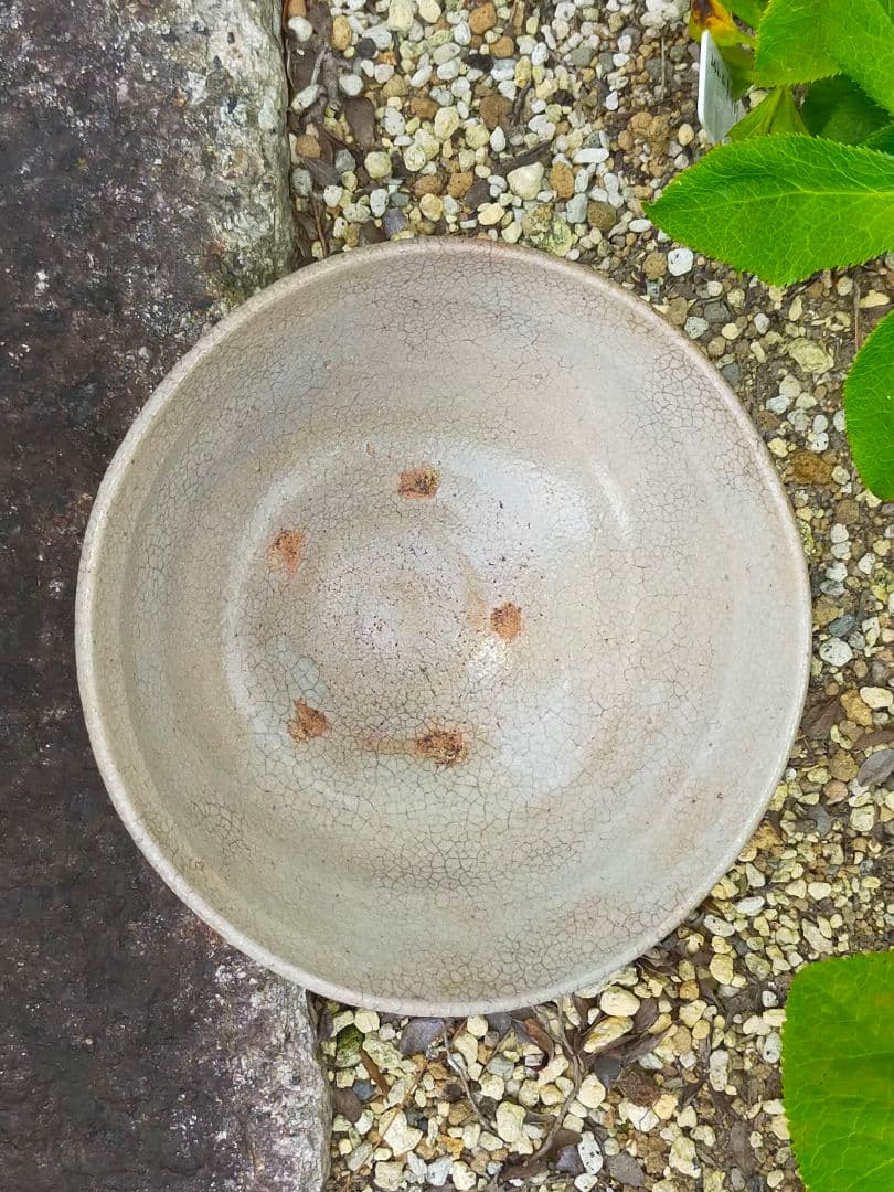 ♥高麗　特上　井戸茶碗　仕覆　箱付き　茶碗　茶道具　骨董品