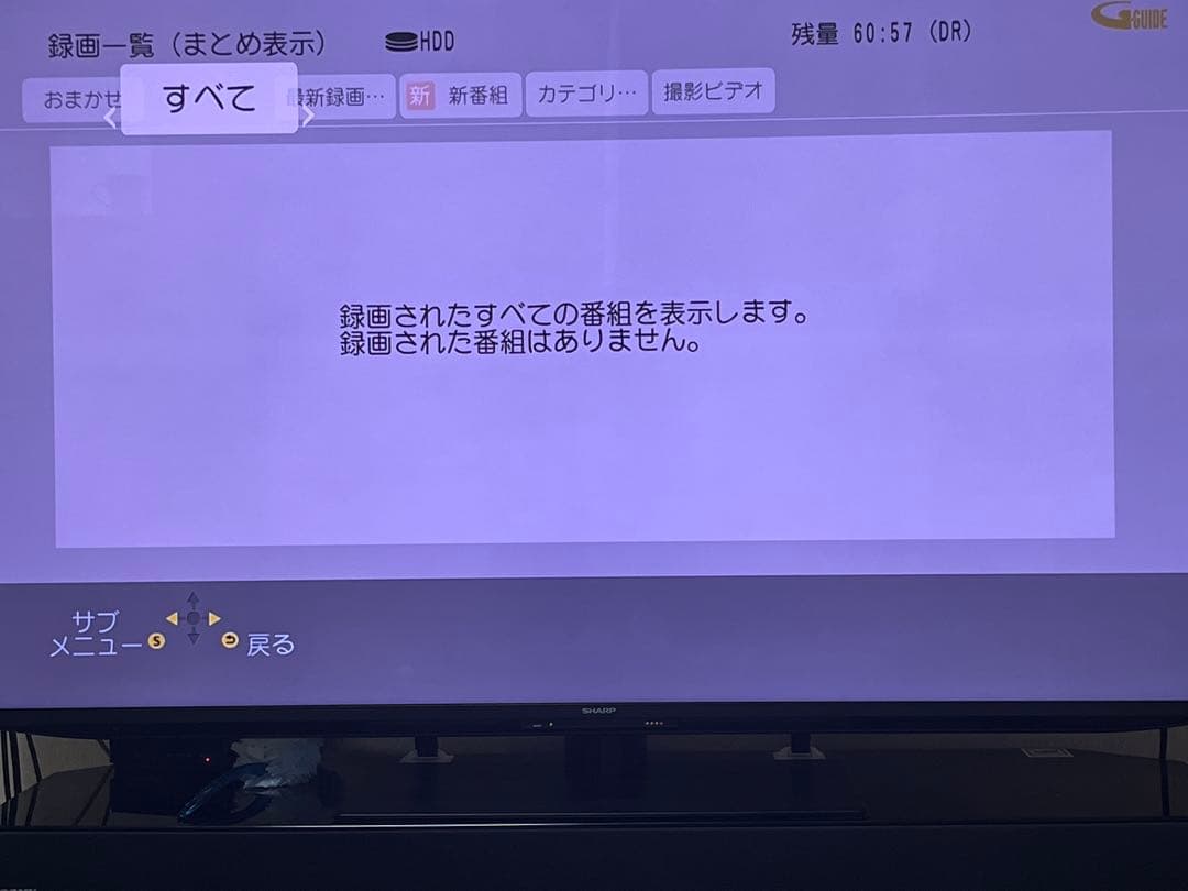 Panasonic DMR-BRW1010 ブルーレイレコーダー　動作確認済み
