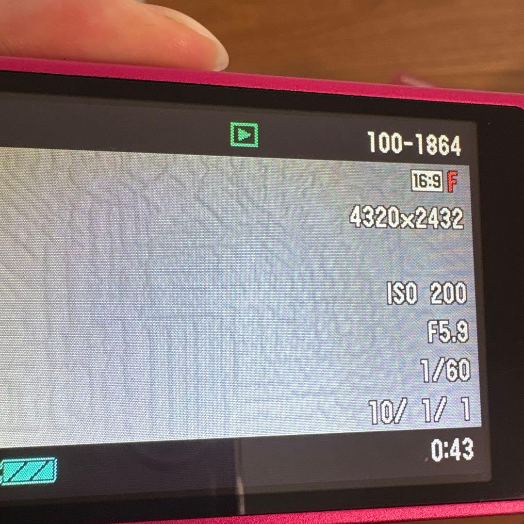 CASIO EXILIM EX-Z800 ピンク