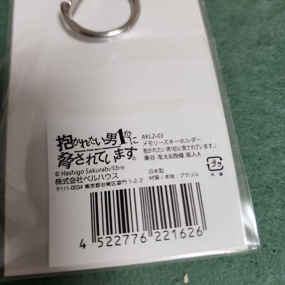 抱かれたい男1位に脅されています メモリーズキーホルダー アクキー 6種