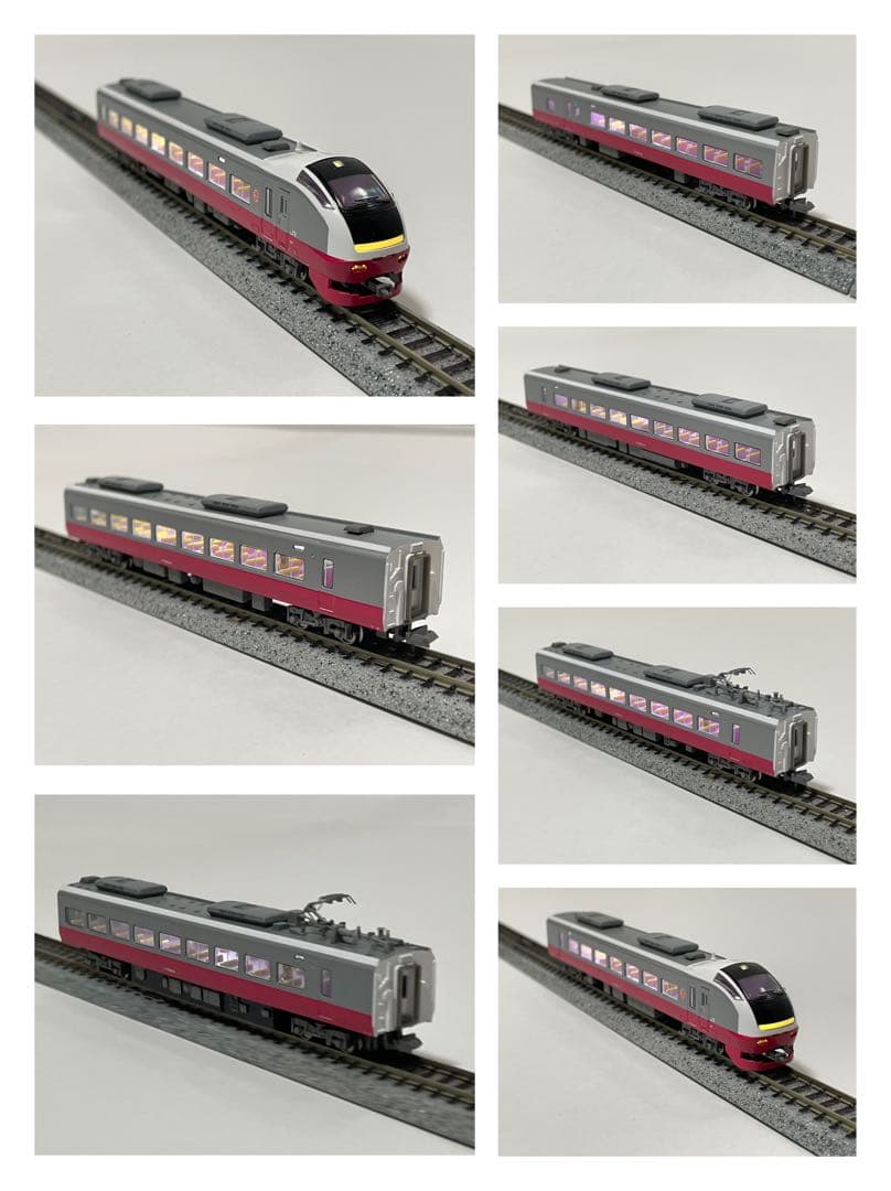 マイクロエース A-4811 E653系フレッシュひたち 改良品 赤　室内灯付き