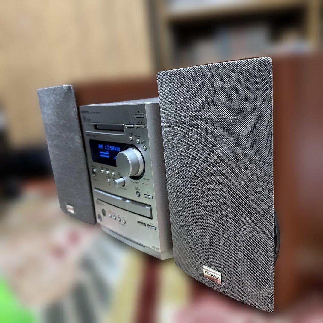 【美品】ONKYO CD/MDチューナーアンプシステムコンポ