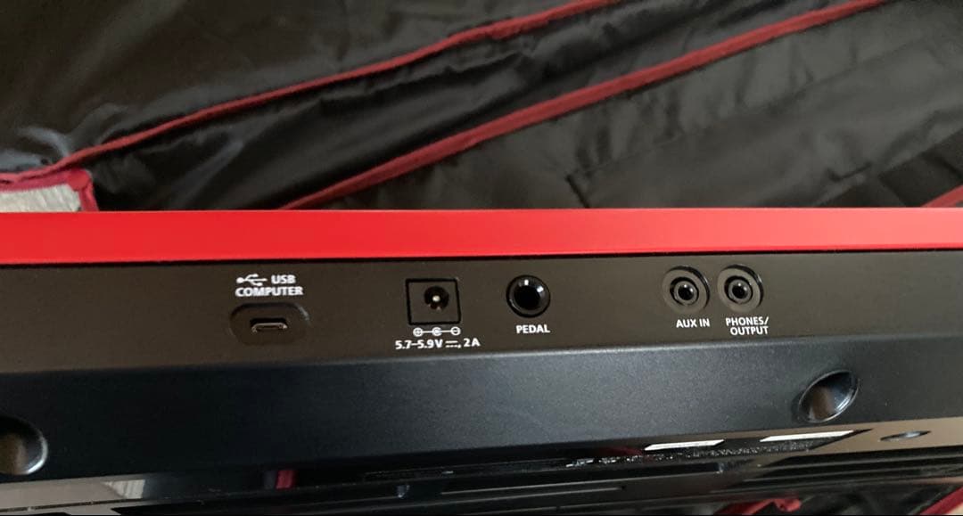 Roland GO:KEYS 61鍵 レッド　専用ケース付き