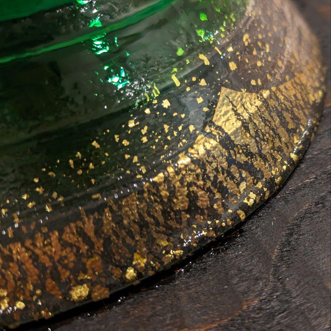 ガラス製小鉢 2枚　緑