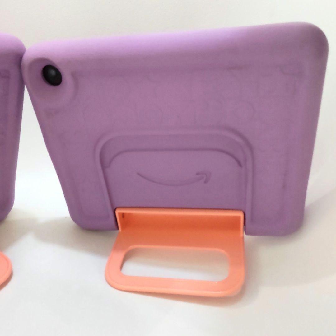 Amazon Fire7 キッズタブレット 専用ホルダー パープル 2個セット