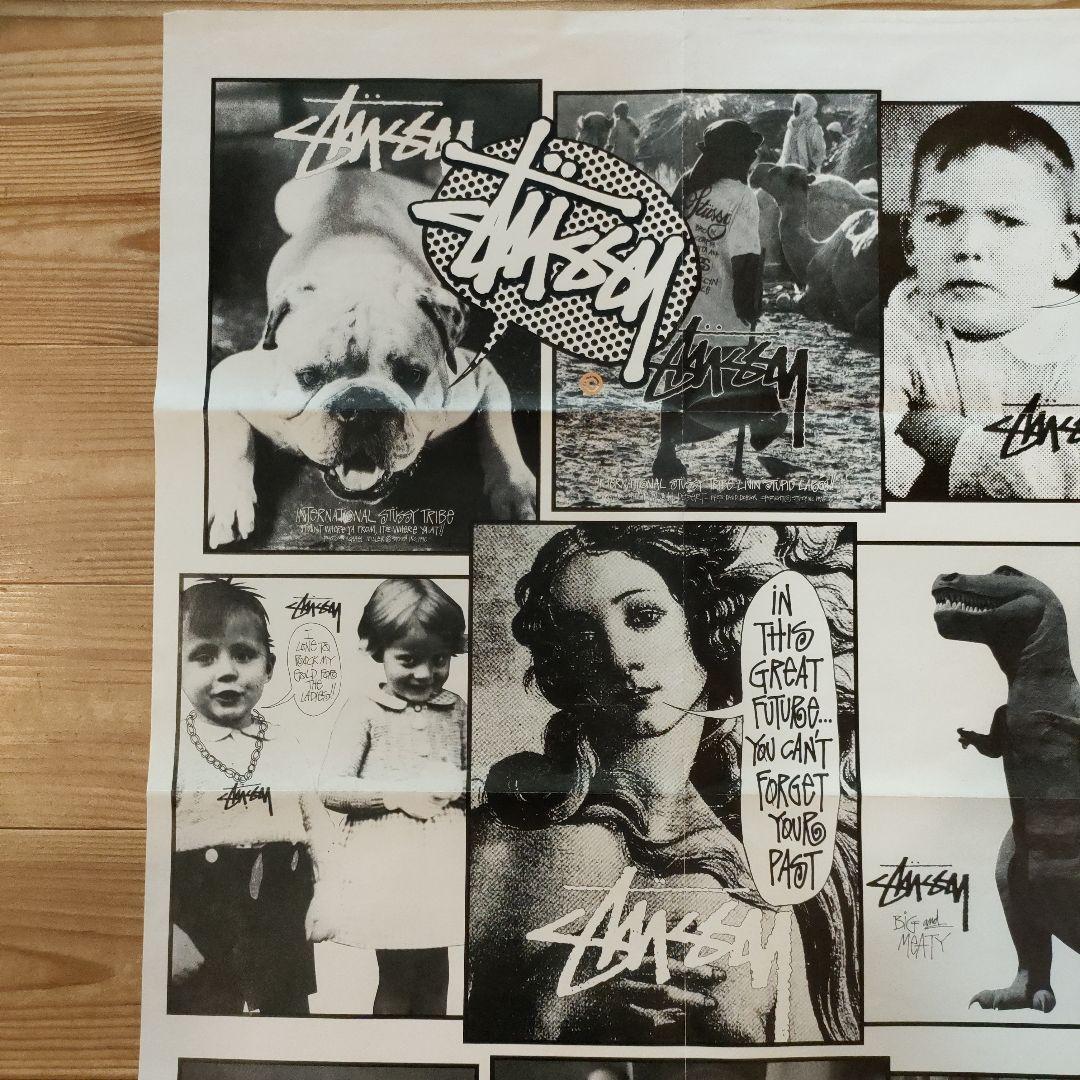 STUSSY　ビンテージポスター（25周年）