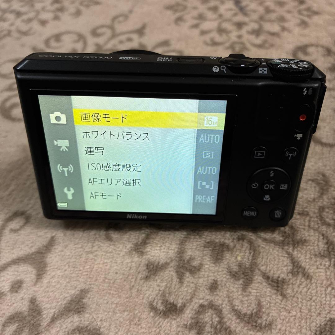 【中古】Nikon COOLPIX S7000 ブラック