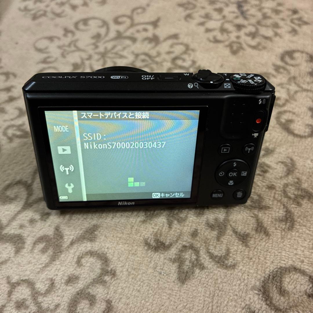 【中古】Nikon COOLPIX S7000 ブラック