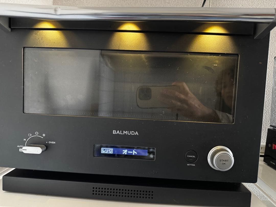 BALMUDA オーブンレンジ 黒